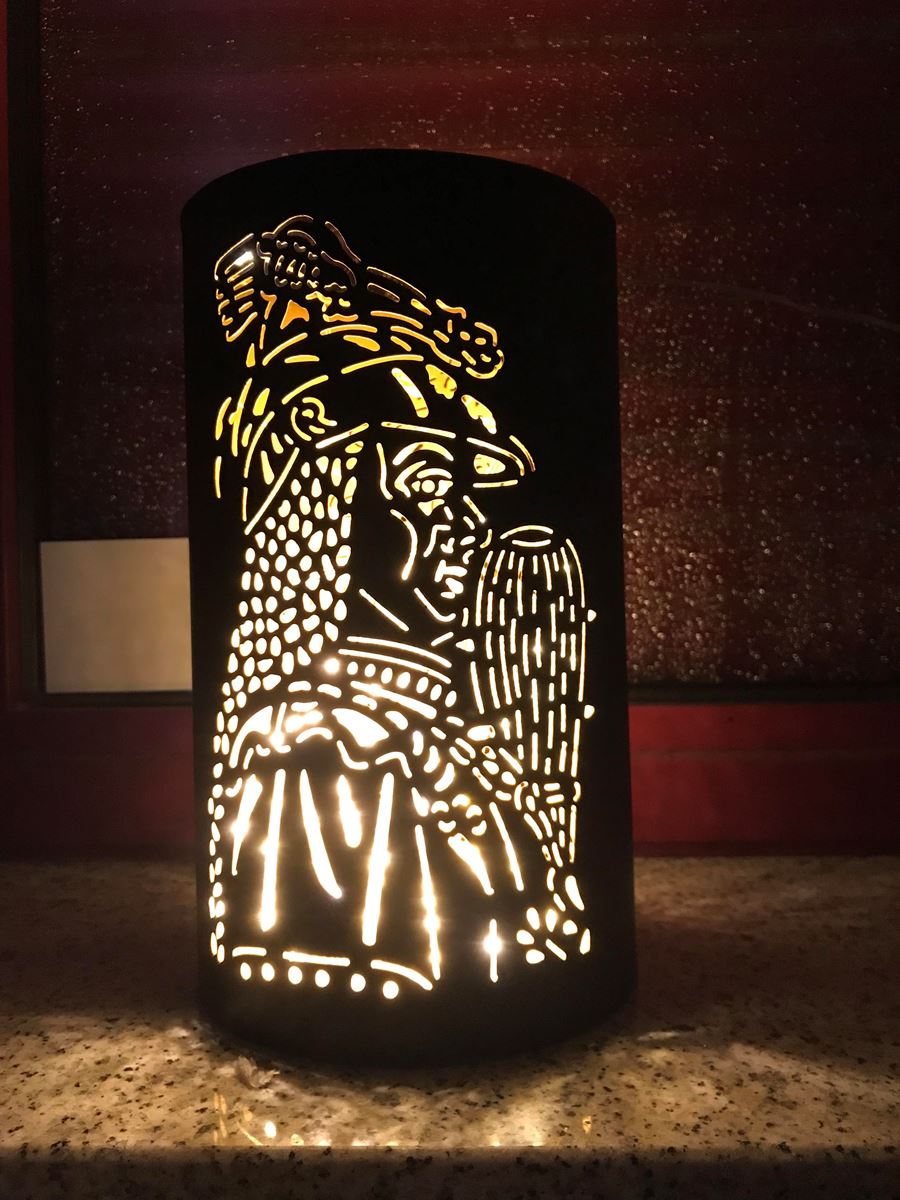 PHOTOPHORE DE profil MR GOLIATH (GRAND)