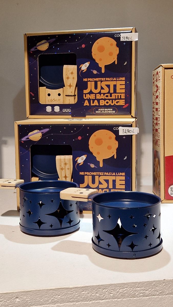 Juste une raclette à la bougie