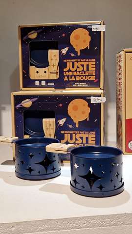 Juste une raclette à la bougie