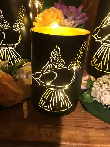 photophore aigle à 2 tetes petit