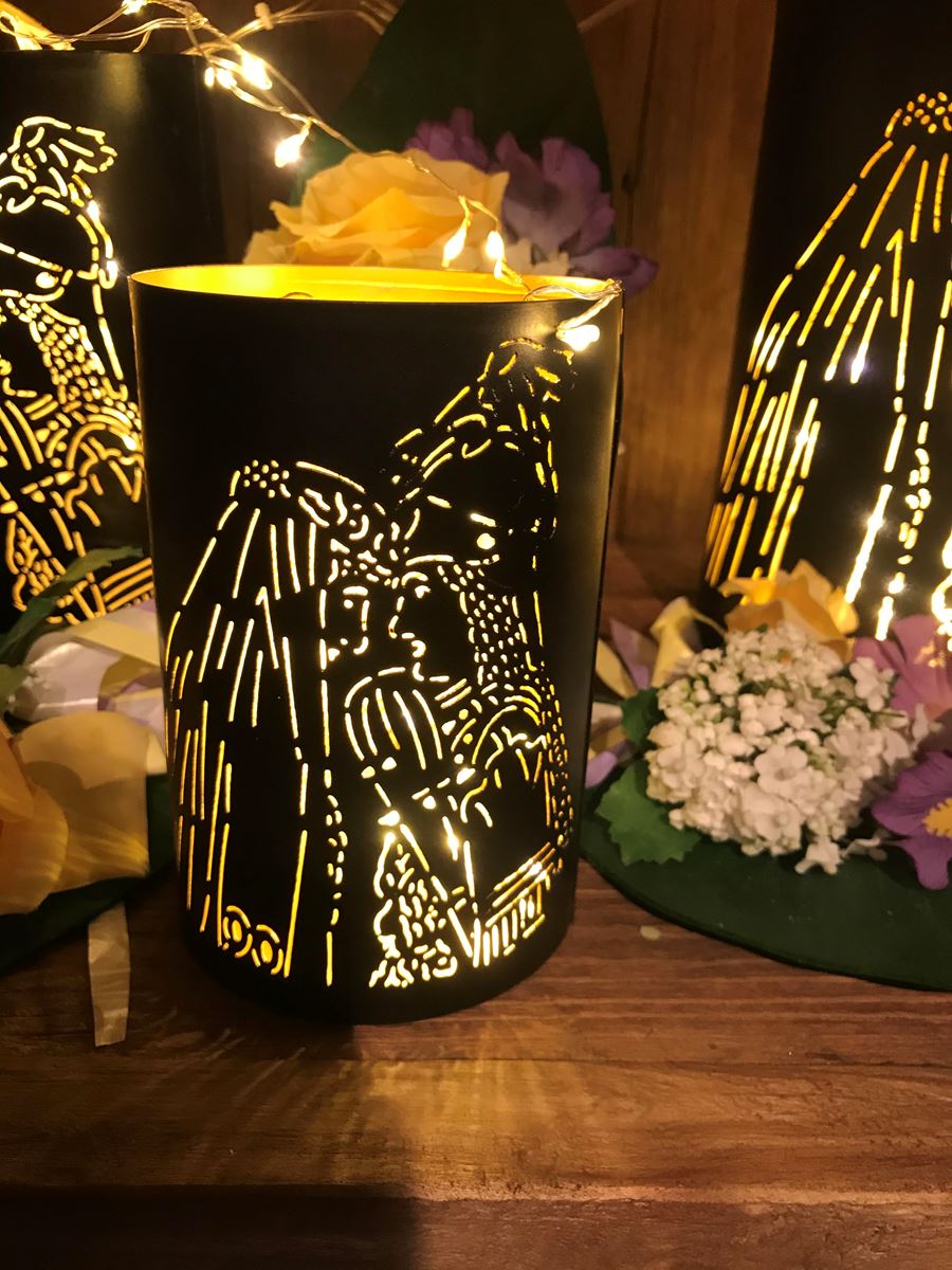 photophore Mr et Mme bisous petit