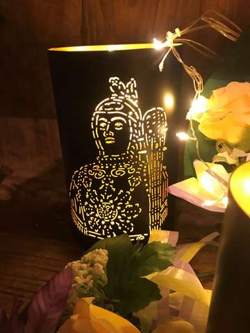 Photophore buste de MR Goliath (moyen)