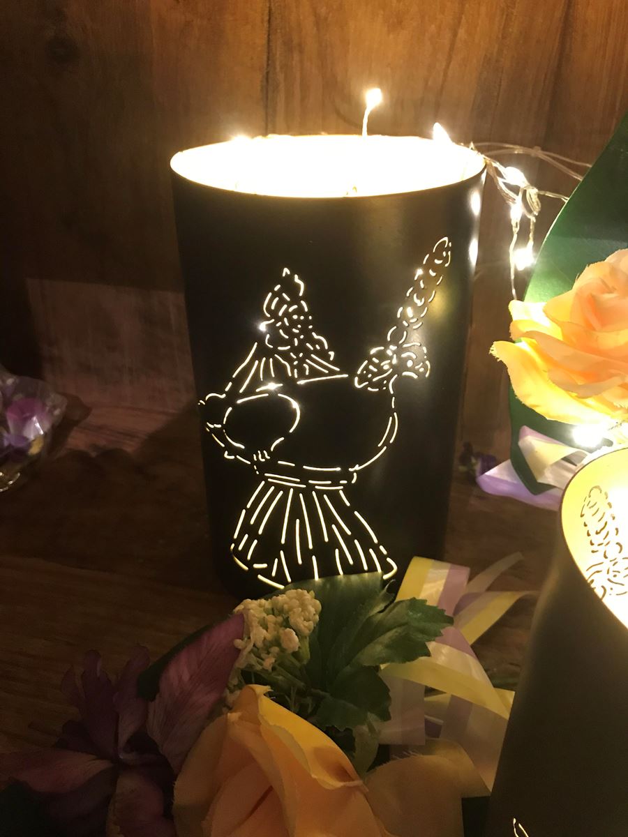 photophore aigle à 2 tetes moyen