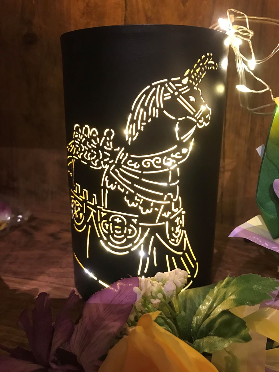 photophore cheval bayard moyen