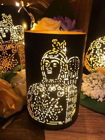 Photophore buste MR goliath ( petit)