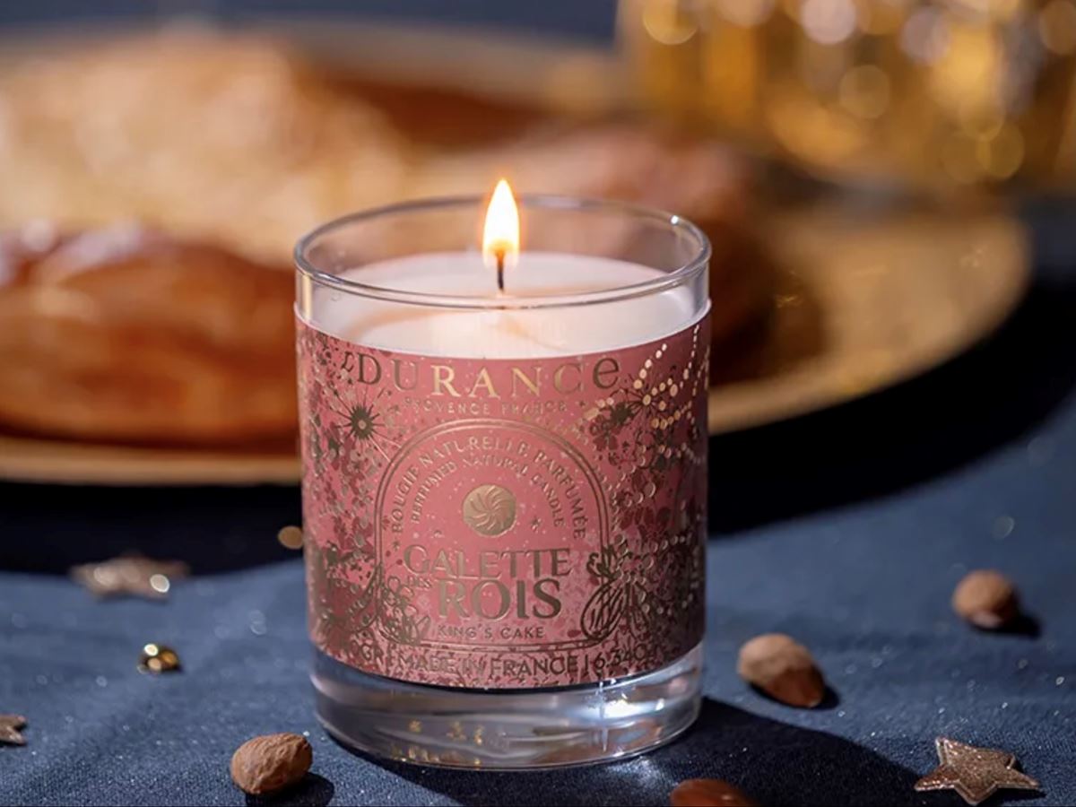 Bougie parfumée GALETTE DES ROIS 180 gr