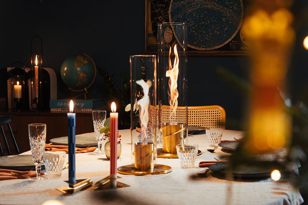 SPIN 1200 Feu de Table or