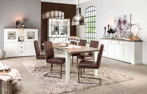 Table de salon en teck Essential